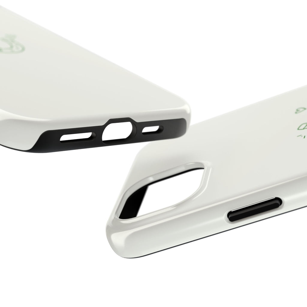 Lucky Clover Horseshoe Tough Phone Case — Minimal St. Patrick’s Day Protection