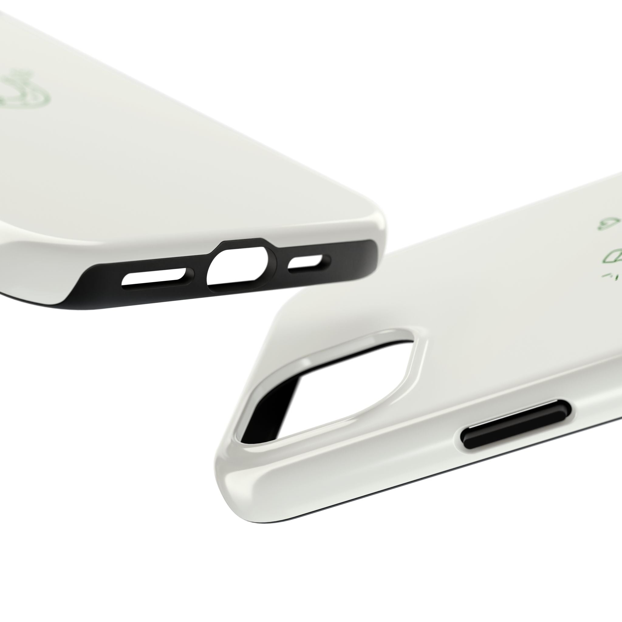 Lucky Clover Horseshoe Tough Phone Case — Minimal St. Patrick’s Day Protection
