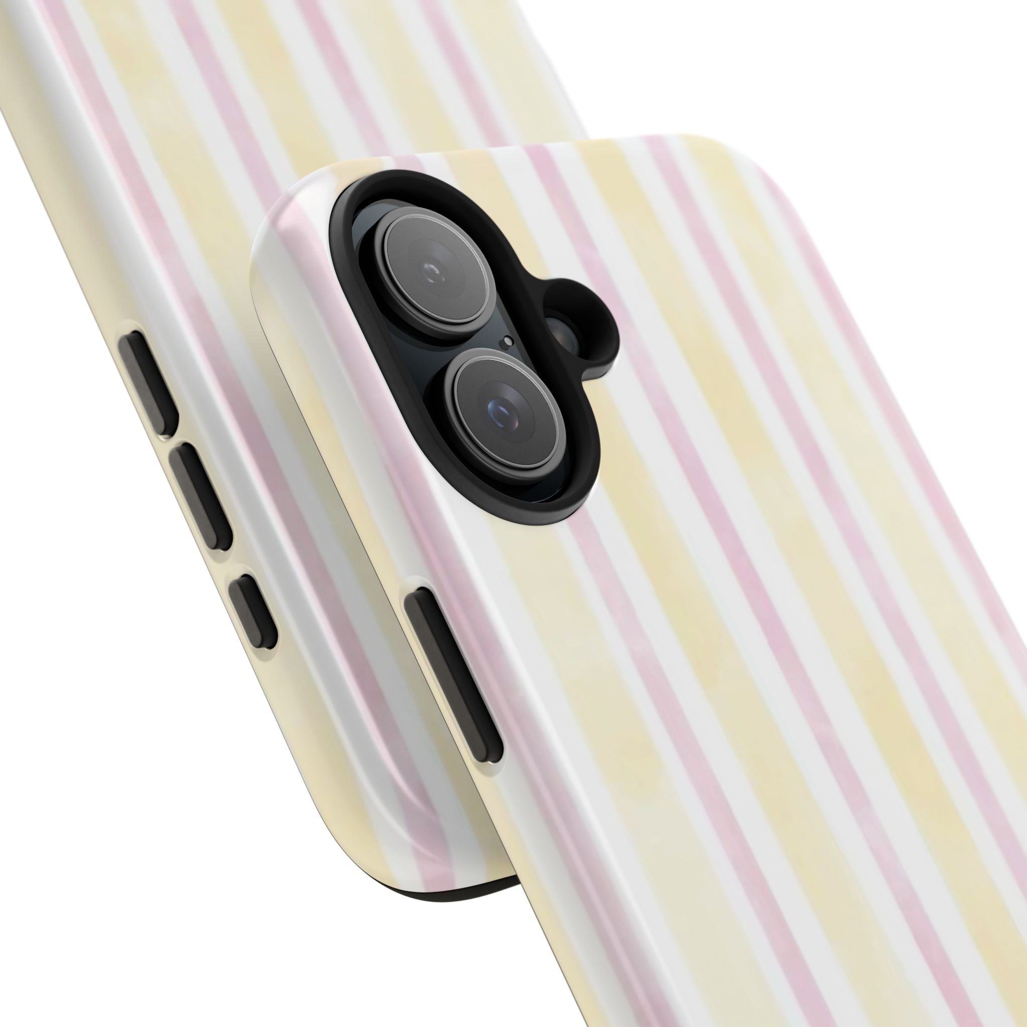 Tough Phone Case — Pastel Stripes "Do everything in love" (1 Corinthians 16:14)