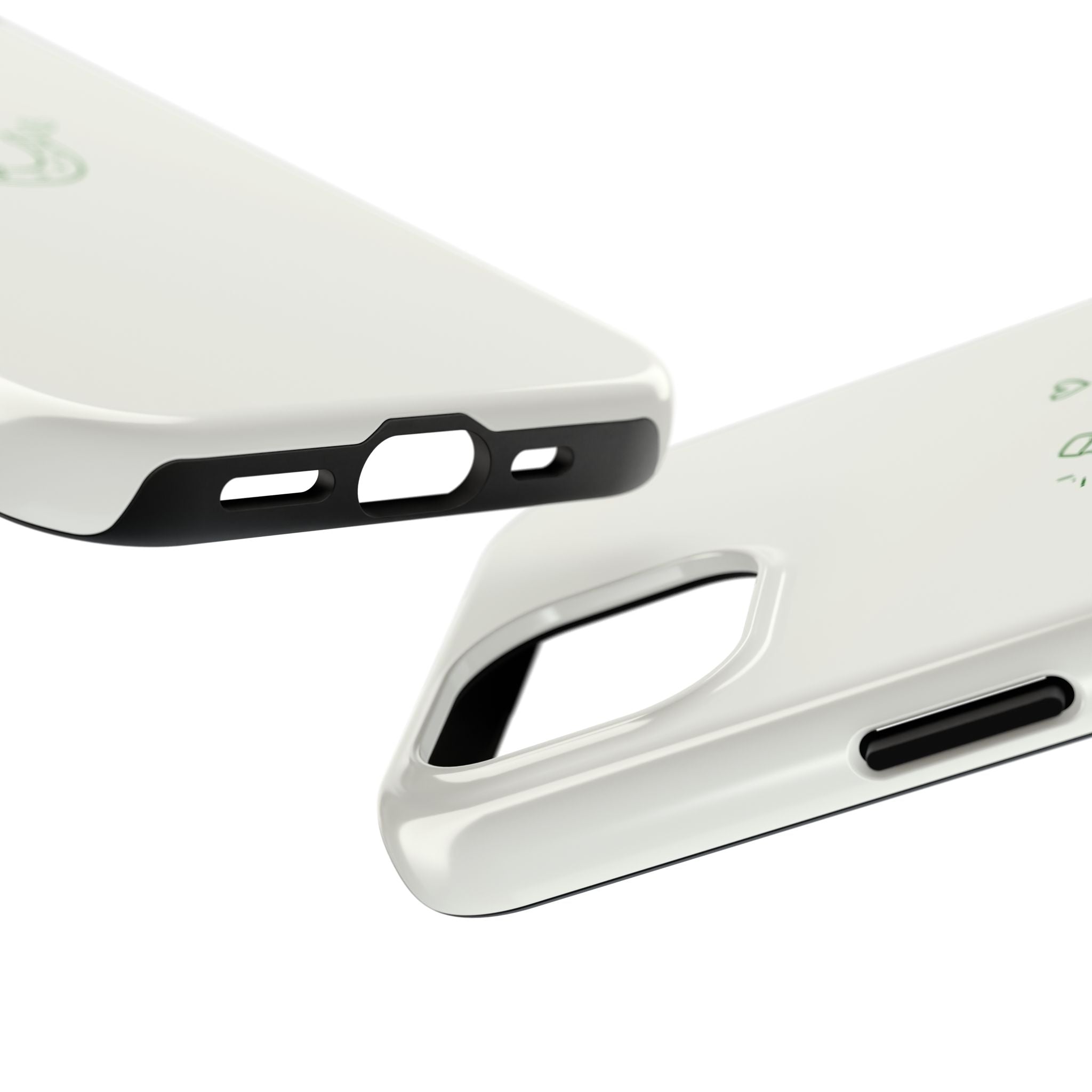 Lucky Clover Horseshoe Tough Phone Case — Minimal St. Patrick’s Day Protection