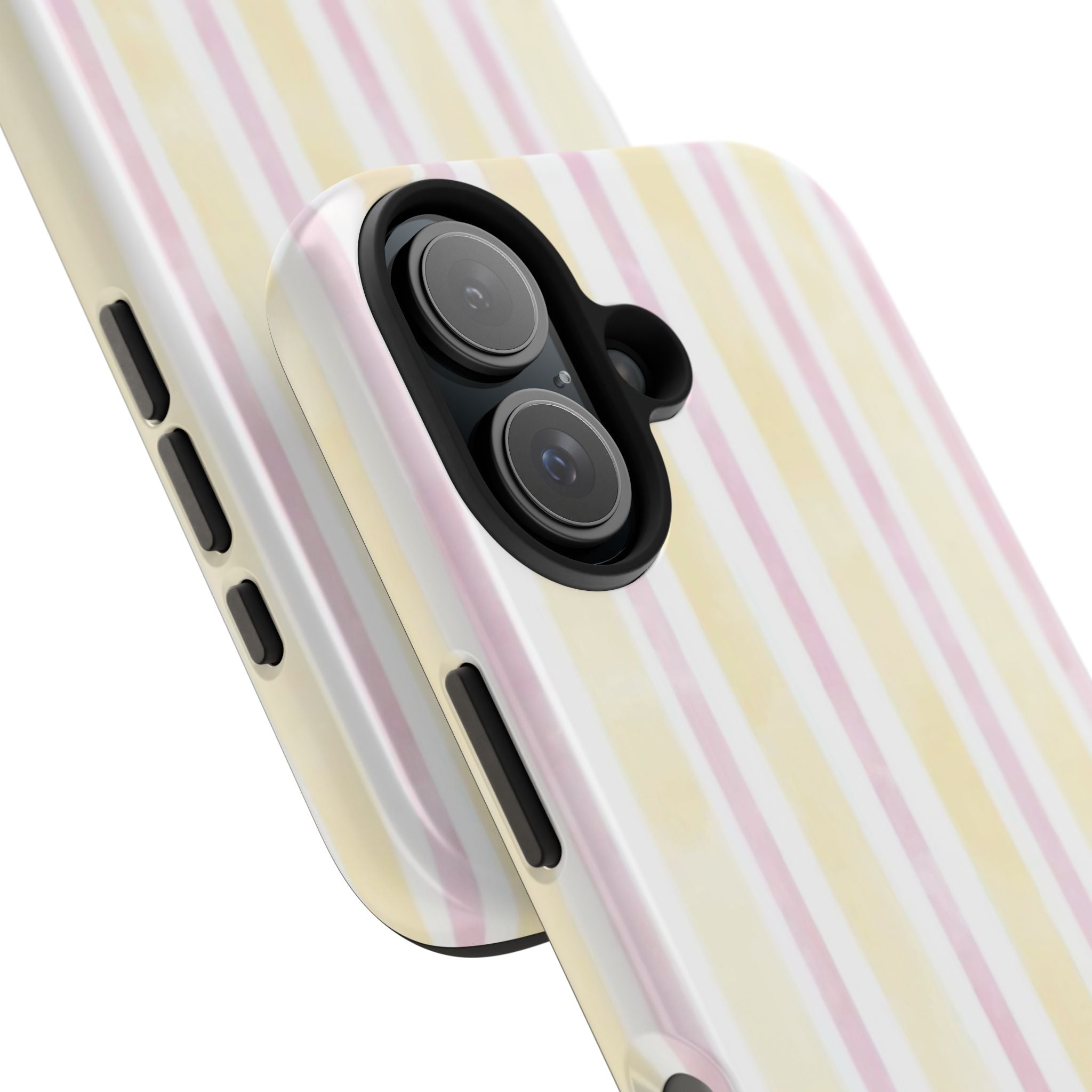Tough Phone Case — Pastel Stripes "Do everything in love" (1 Corinthians 16:14)