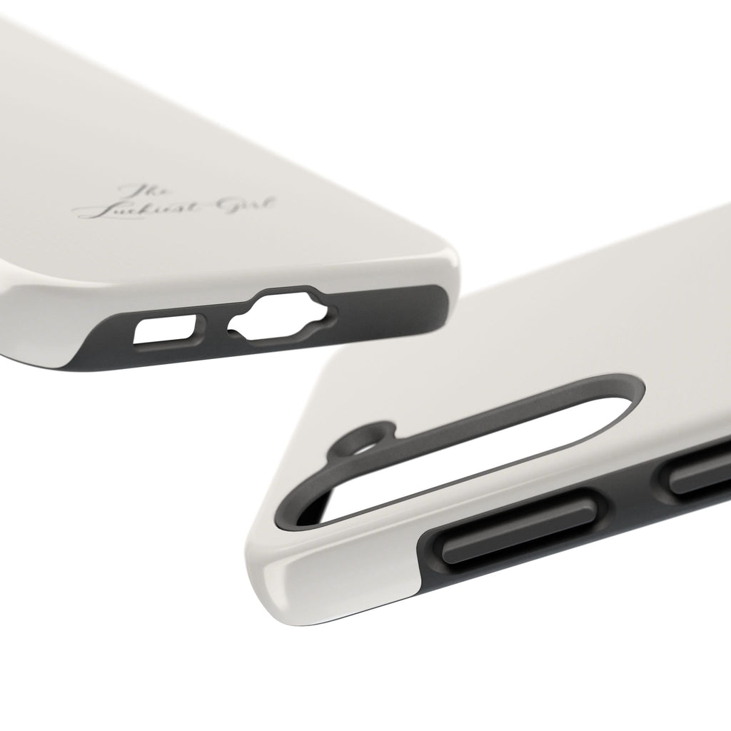 Tough Phone Case — "The Luckiest Girl" Slim Protective iPhone Cover