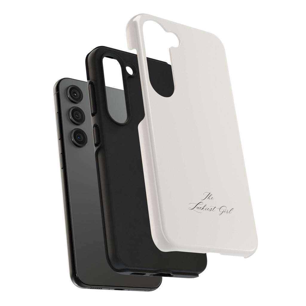 Tough Phone Case — "The Luckiest Girl" Slim Protective iPhone Cover