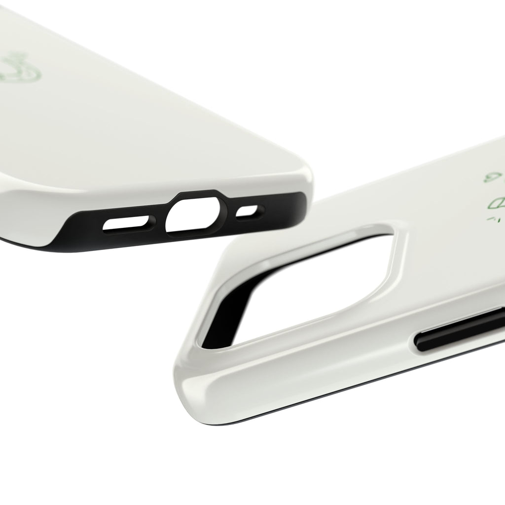 Lucky Clover Horseshoe Tough Phone Case — Minimal St. Patrick’s Day Protection