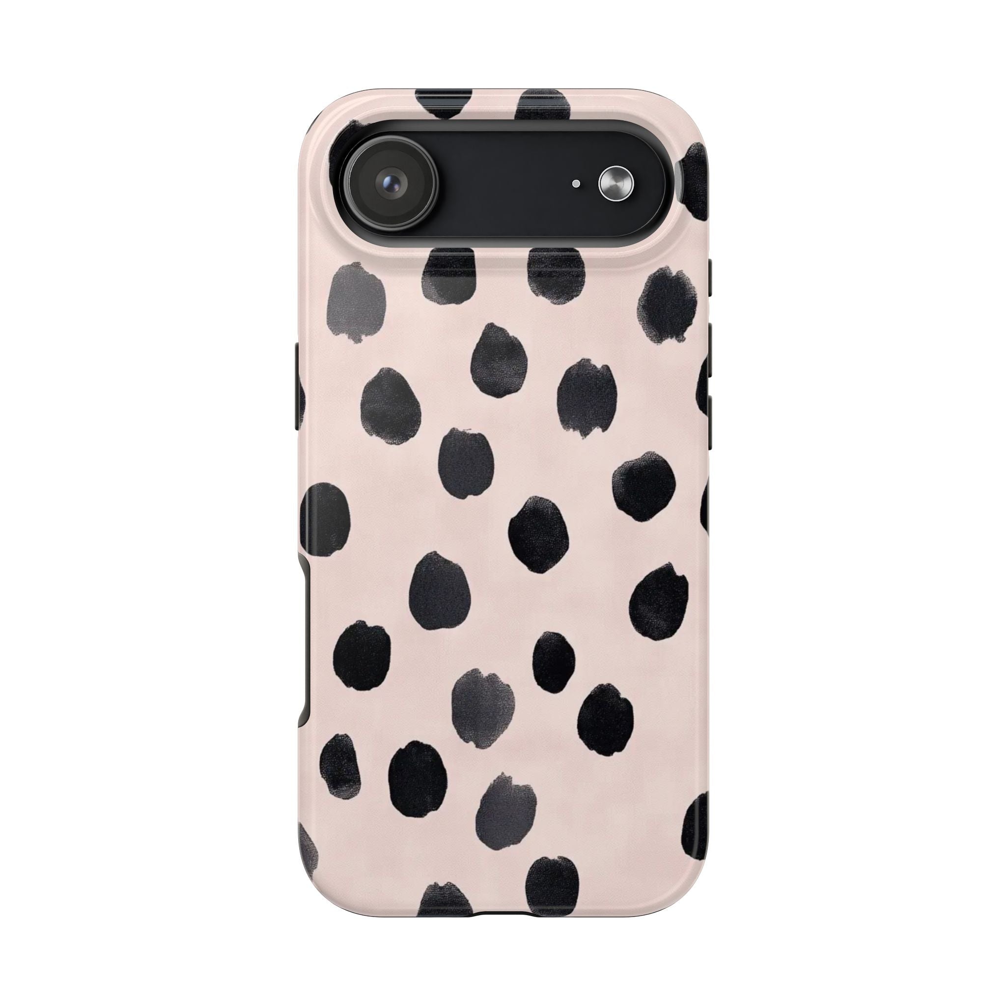 Dalmatian Dot Tough Phone Case — Pink Blush Protective Cover